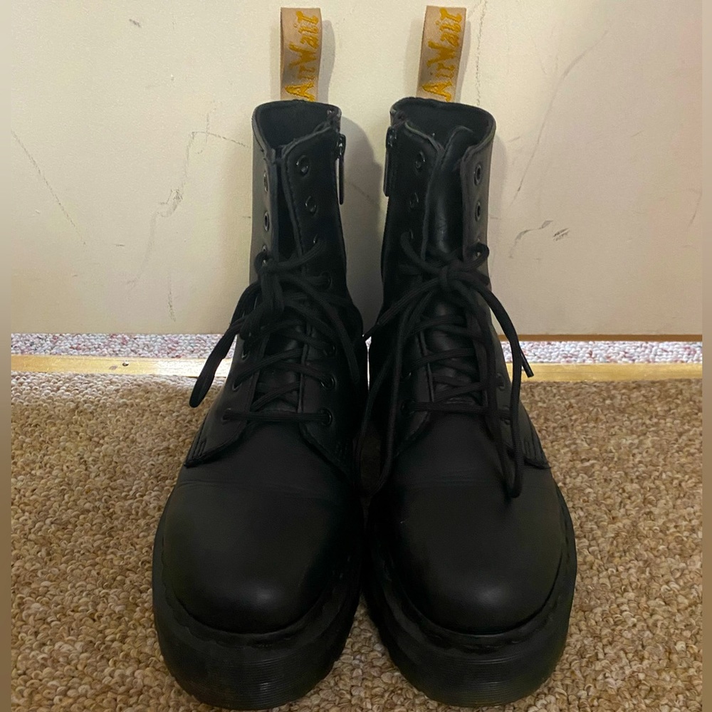 Dr. Marten’s Jadon Platform Boots Matte Black
